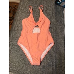One piece bathing suite